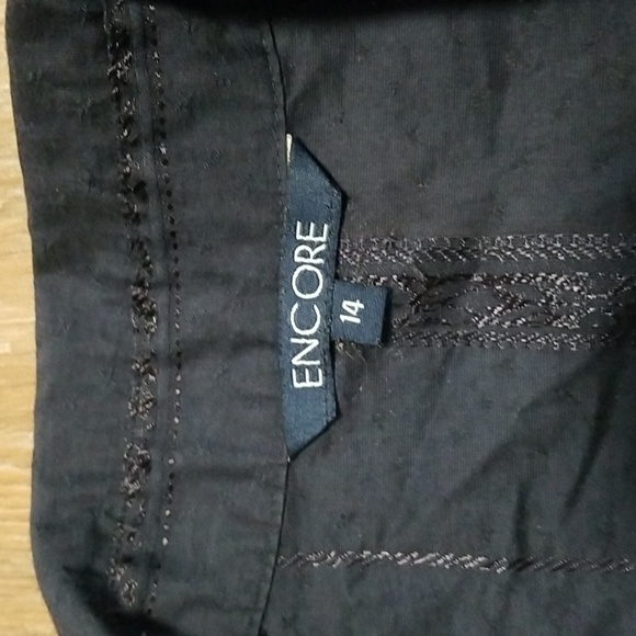 (14) Encore Academia Business Collared Black Tie Office Formal Preppy College - Picture 7 of 8